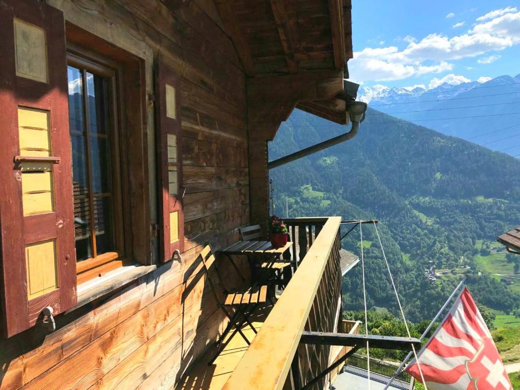 Appartement "Le Ver Luisant" A Saint-Martin, Val D'Herens, Valais Exterior foto