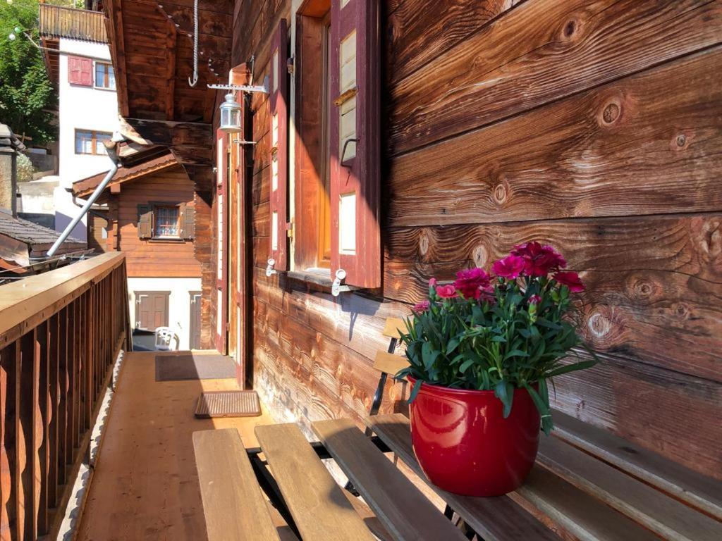 Appartement "Le Ver Luisant" A Saint-Martin, Val D'Herens, Valais Exterior foto