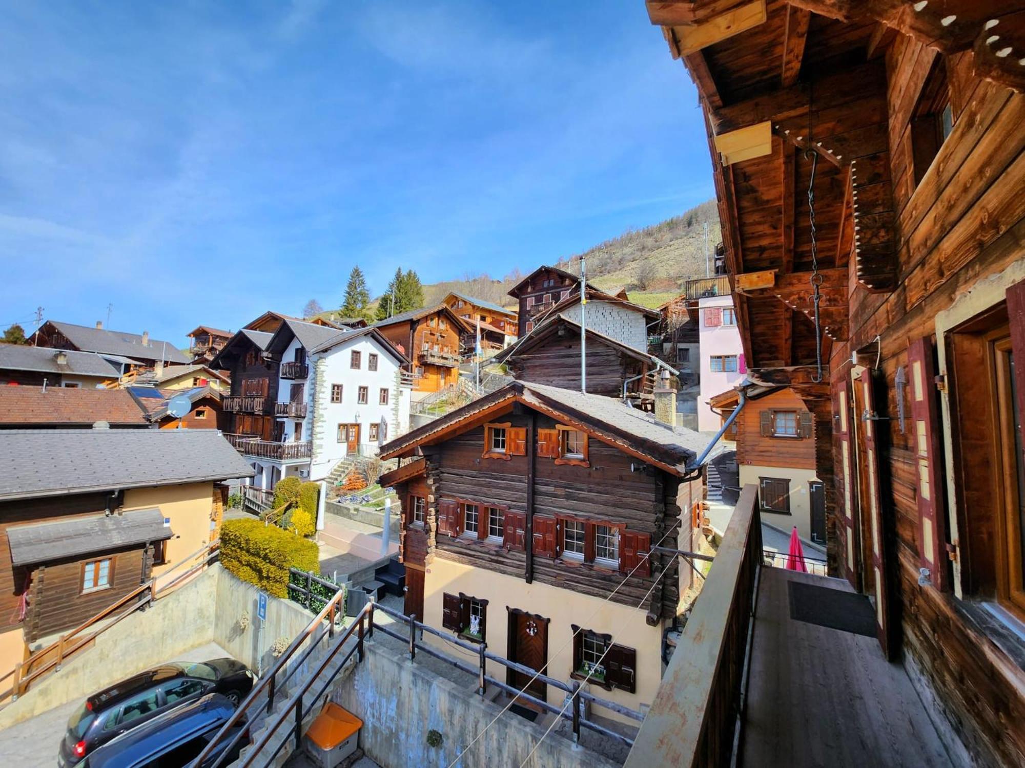 Appartement "Le Ver Luisant" A Saint-Martin, Val D'Herens, Valais Exterior foto